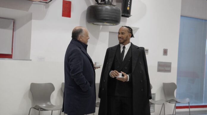 Lewis Hamilton, Frédéric Vasseur, Ferrari