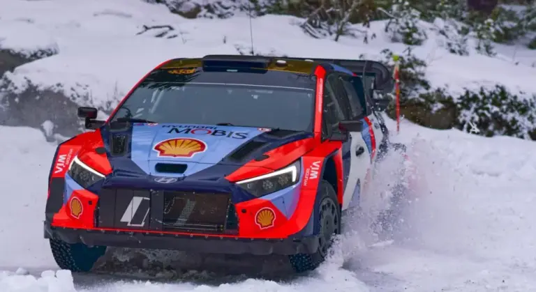 Ott Tänak Finnországban tesztelte a Hyundai frissített változatát