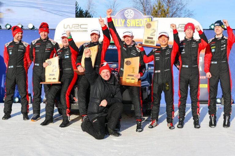 A Toyota elnöke nem győzte dicsérni a WRC-csapatot a Svéd Rally után