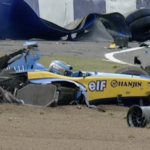 Trulli, Silverstone, 2004, baleset