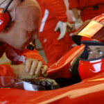 Valentino Rossi, teszt, Ferrari, Valencia, 2006