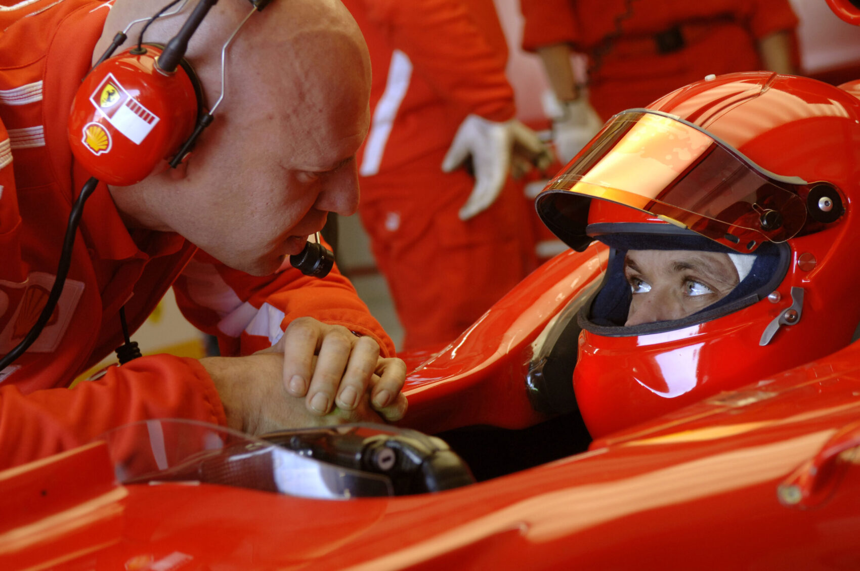 Valentino Rossi, teszt, Ferrari, Valencia, 2006