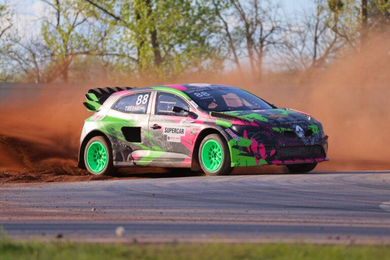 Trepák Andor legyőzte Kárai Tamást és megnyerte a húsvéti Rallycross OB-futamot