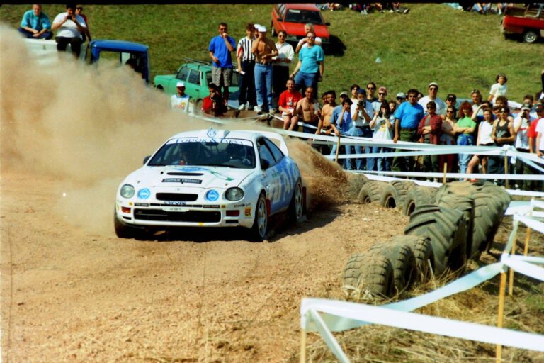 Ifj. Tóth János tökéletesen kihasználta riválisai problémáit az 1996-os Salgó Rallyn