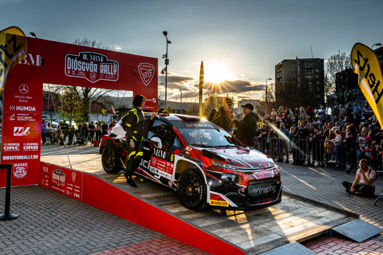 Hogy élte meg első versenyét Czékmány Norbert a Rally2-es Citroennel? 