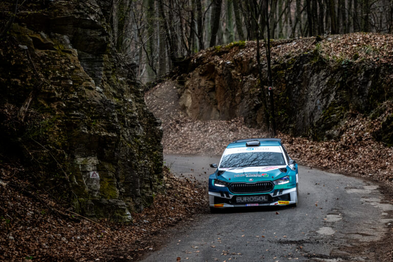 Német Gáborék nem így tervezték a Diósgyőr Rallyt