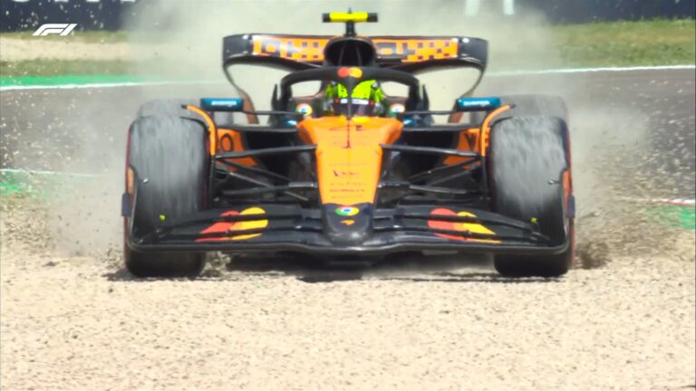 Norris átvette a vezetést, de a gumik fejtörést okozhatnak Imolában