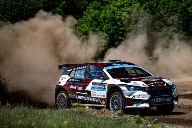 László Martin boldog, Német Gábor sem elégedetlen a Rally Hungaryn