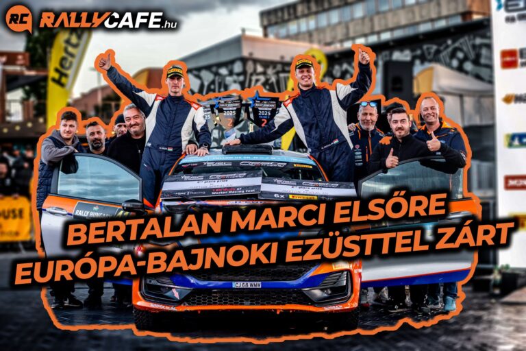 Elindult a Rallycafe videós sorozata: az Eb-ezüstérmes Bertalan Mártonnal beszélgettünk