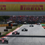 Forma-1, Lewis Hamilton, Ferrari, Charles Leclerc, Ferrari, George Russell, Mercedes, Spanyol Nagydíj 2025, futam