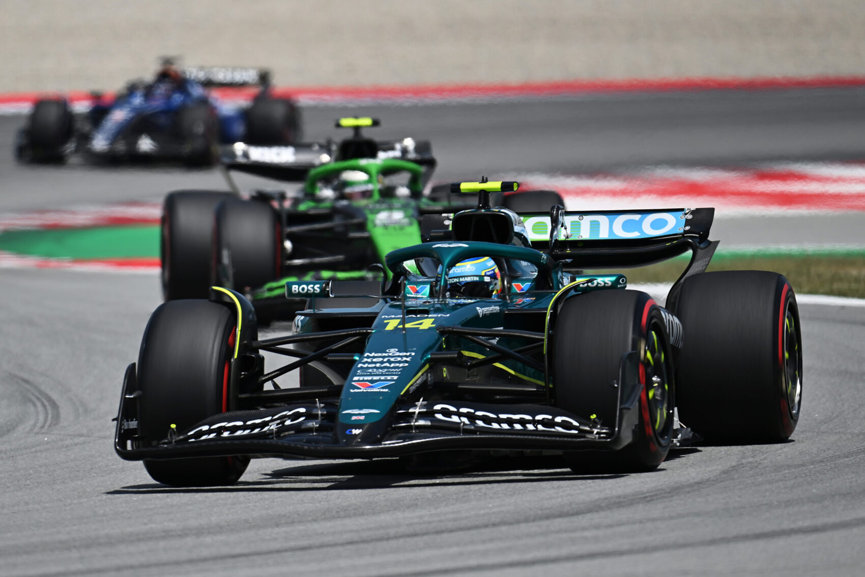 Forma-1, Fernando Alonso, Aston Martin, Gabriel Bortoleto, Sauber, Spanyol Nagydíj 2025, futam