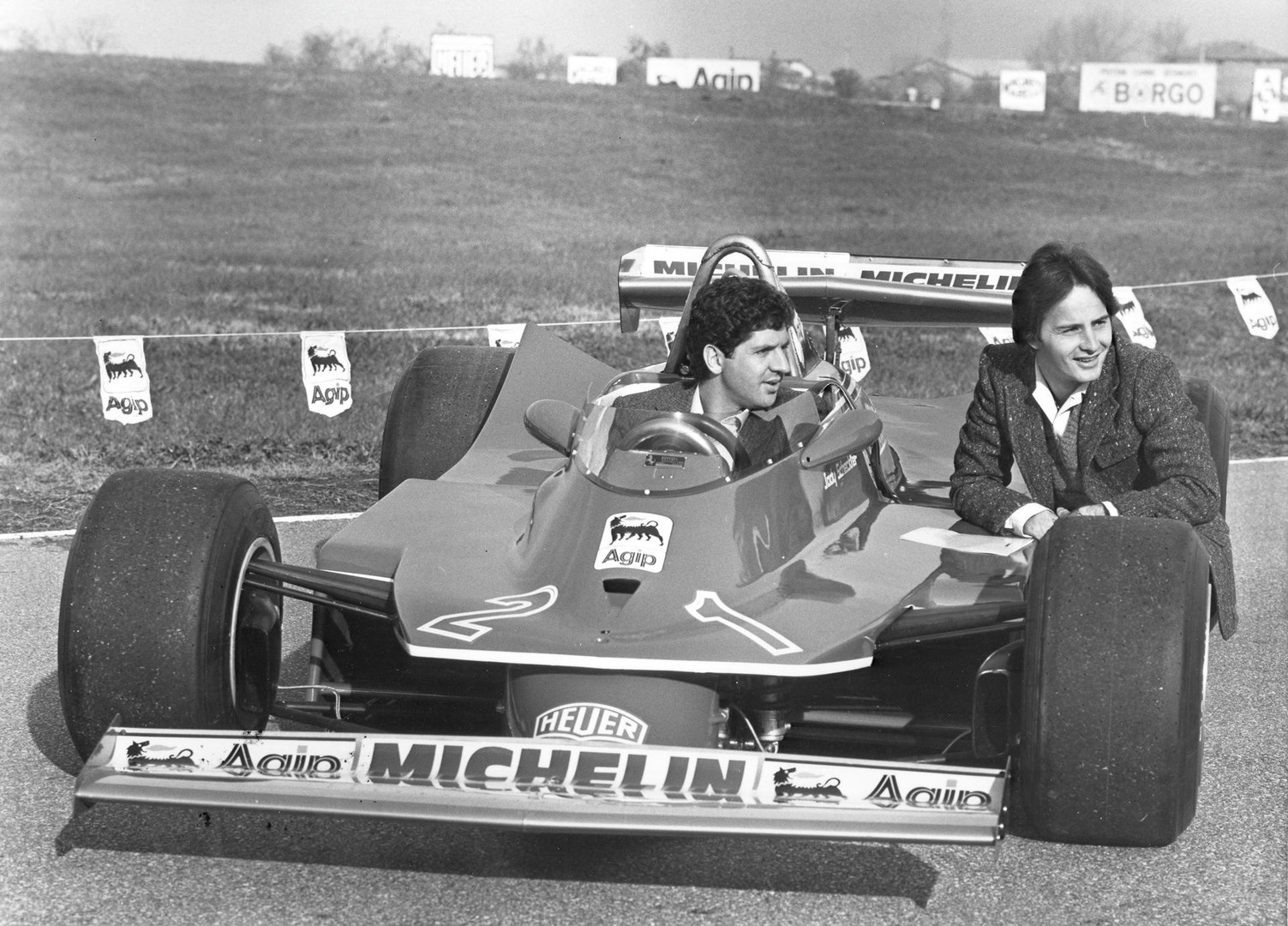 Jody Scheckter, Gilles Villeneuve, Ferrari
