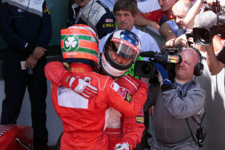 „Ez megalázó” – Amikor Michael Schumacher kínos helyzetbe hozta magát egy győzelem után