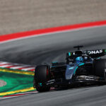 Forma-1, George Russell, Mercedes, Spanyol Nagydíj 2025, szombat