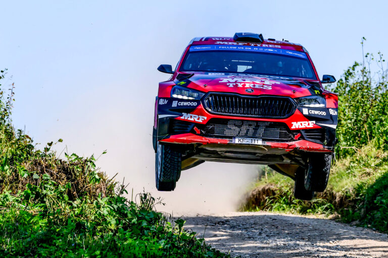 Az ERC-sztárjai örültek Martins Sesks visszatérésének a Lengyel Rallyn