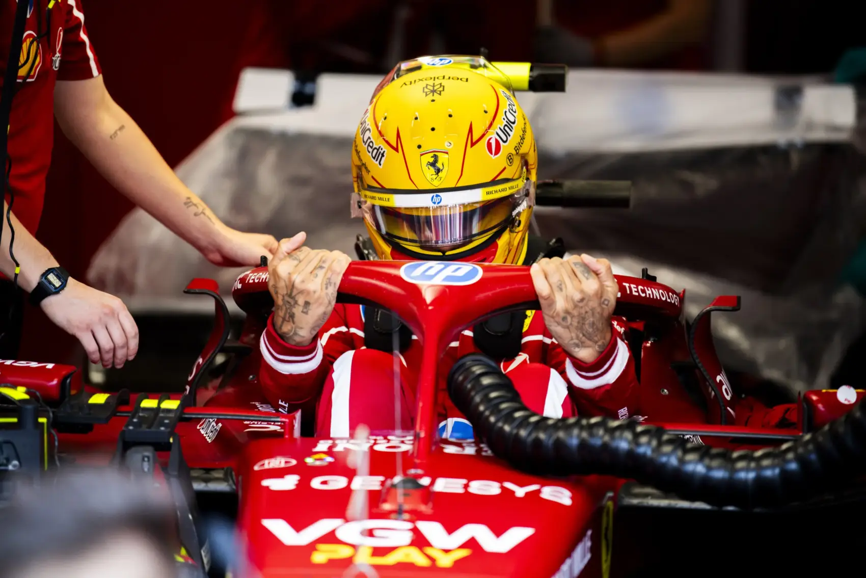 Lewis Hamilton, Ferrari