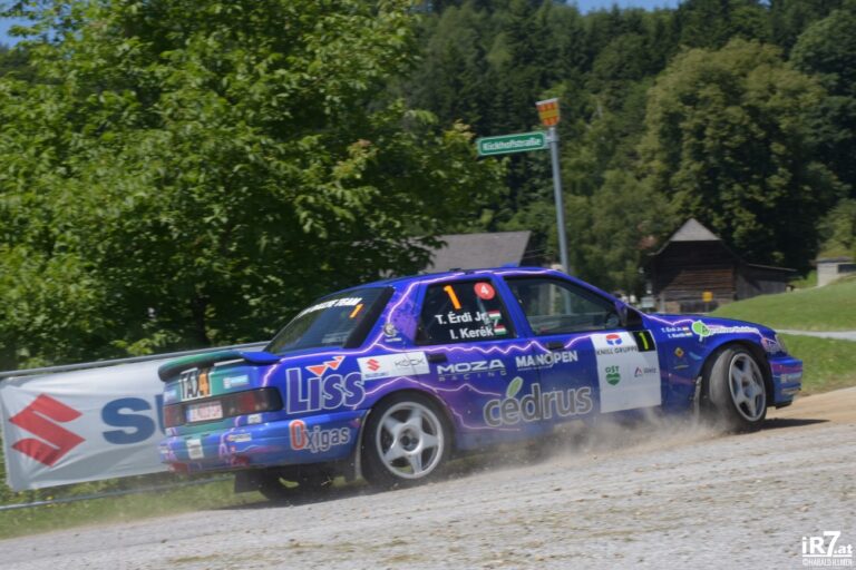 Nem sikerült a triplázás ifj. Érdi Tiboréknak a Weiz Rallyn