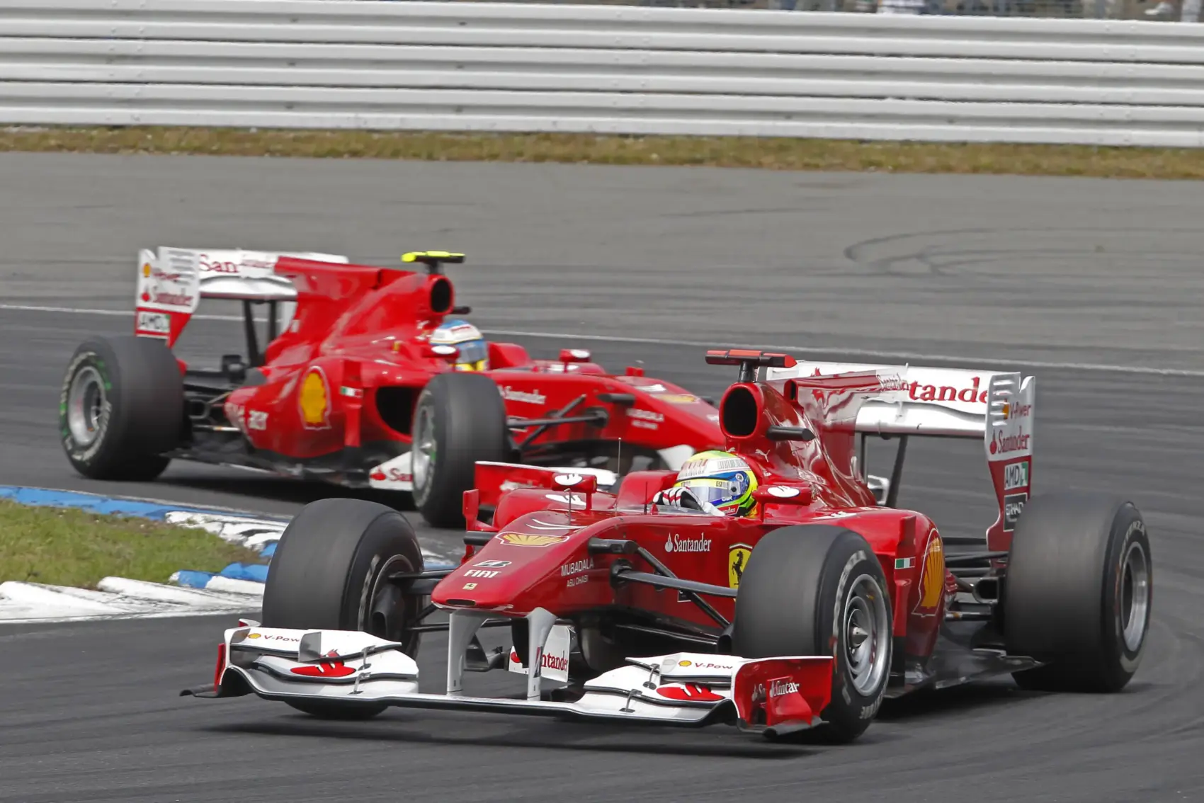 Felipe Massa, Fernando Alonso, Ferrari, Német Nagydíj