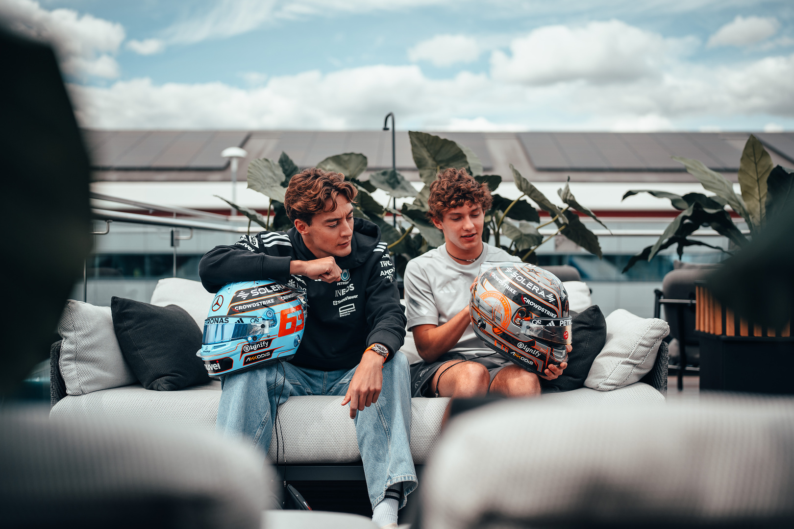 George Russell, Andrea Kimi Antonelli, Mercedes