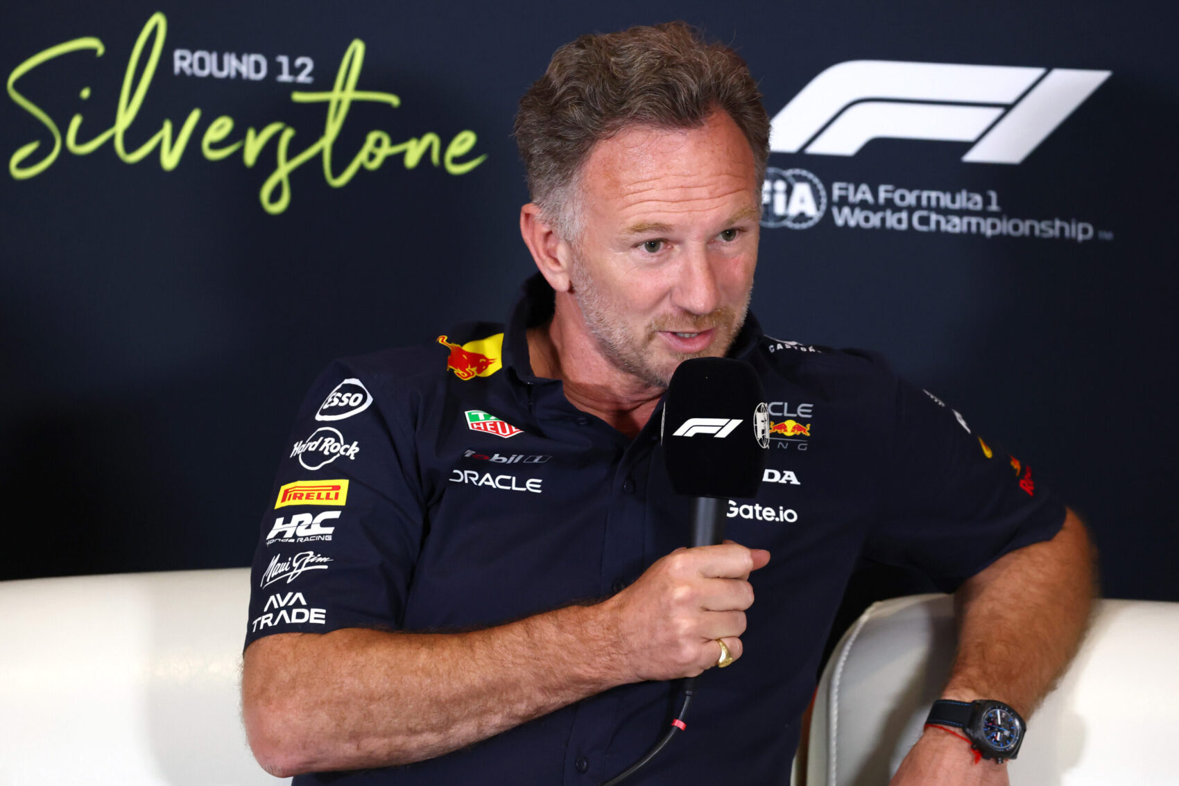 Forma-1, Christian Horner, Brit Nagydíj 2025, péntek
