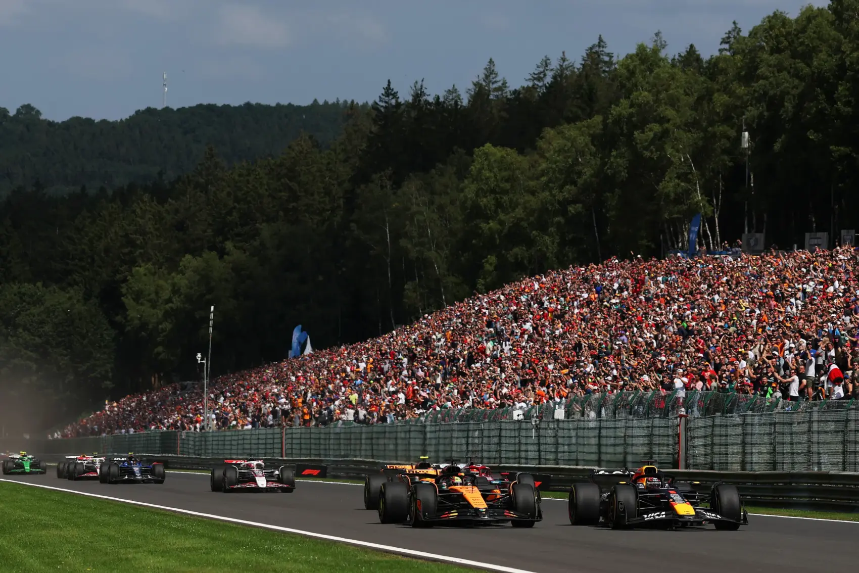 Belga Nagydíj, sprint, Verstappen, Piastri