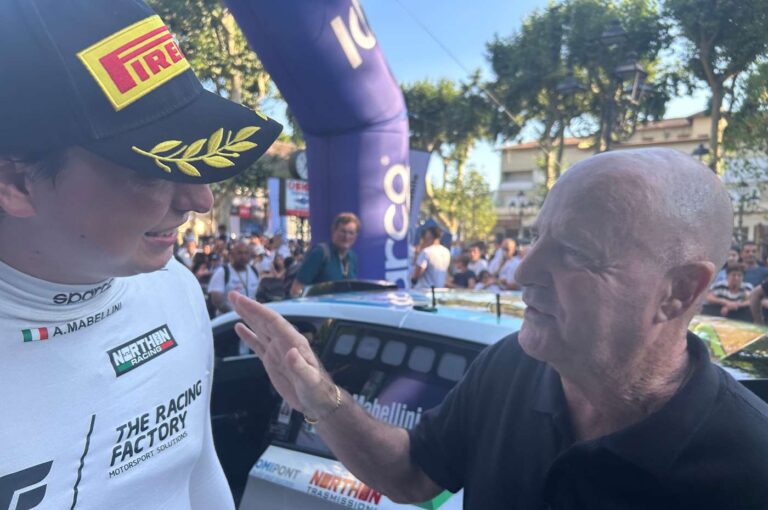 Mabellini teljesítményét még a legendás Miki Biasion is méltatta