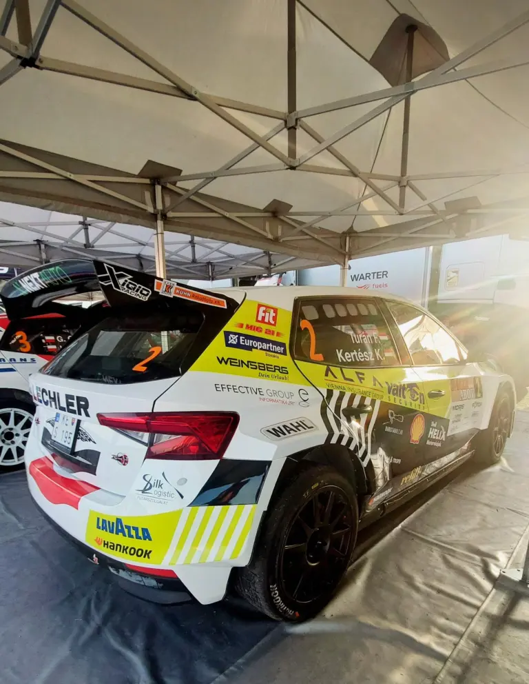 Turán Frigyes győzelemmel melegített a Győr Rallyra Szlovákiában