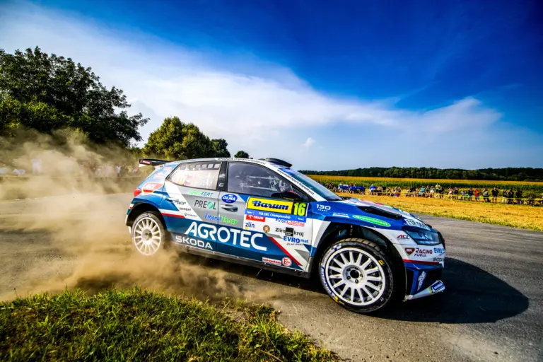 Jan Kopecky növelte előnyét a Barum Rallyn vasárnap délelőtt