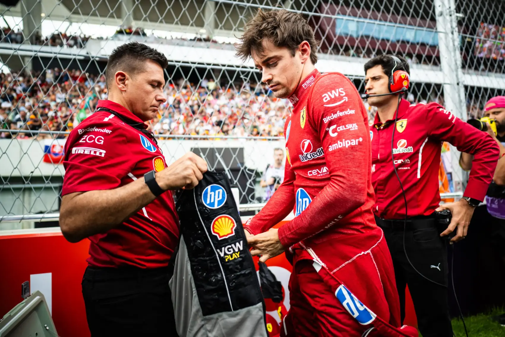 Leclerc, Ferrari, Magyar Nagydíj