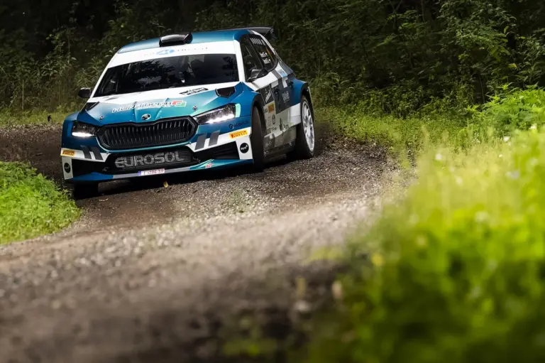 Német forgott, de így is vezet a III. WHB Győr Rally első köre után