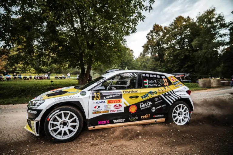 Turán növelte előnyét, de csak az utolsó szakaszokon derül fény a III. WHB Győr Rally győztesére