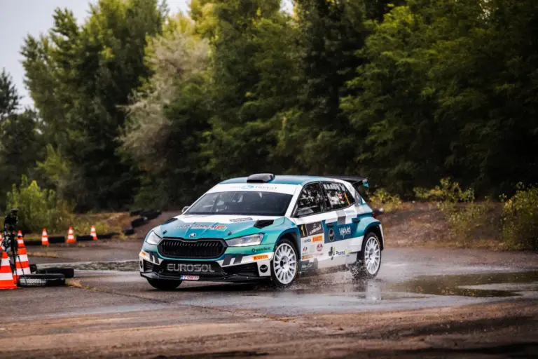 Német Gábor az utolsó szakaszon fordított és nyert a III. WHB Győr Rallyn, Viszló Csaba a Peugeot Kupa bajnoka