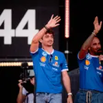 Leclerc, Hamilton, Ferrari