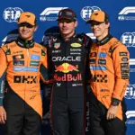 Piastri, Norris, McLaren, Verstappen, Red Bull