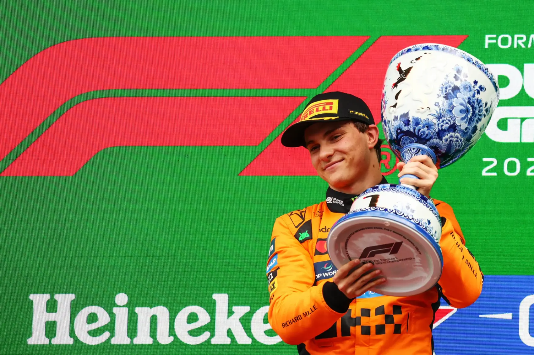 Forma-1, Oscar Piastri, dobogó, Holland Nagydíj 2025, futam