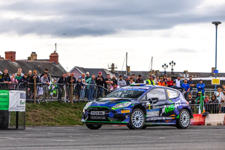 Az M-Sport versenyzői diktálták a tempót a Ceredigion Rally első napján