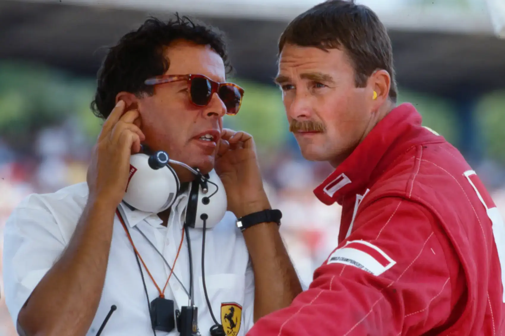 Mansell, Ferrari