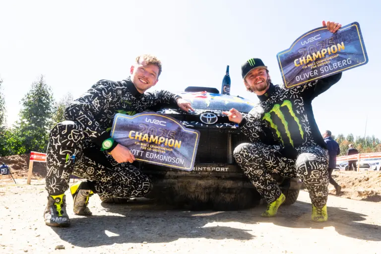 Solberg reméli, hogy a WRC2-es bajnoki címmel már feljebb tud lépni 2026-ban