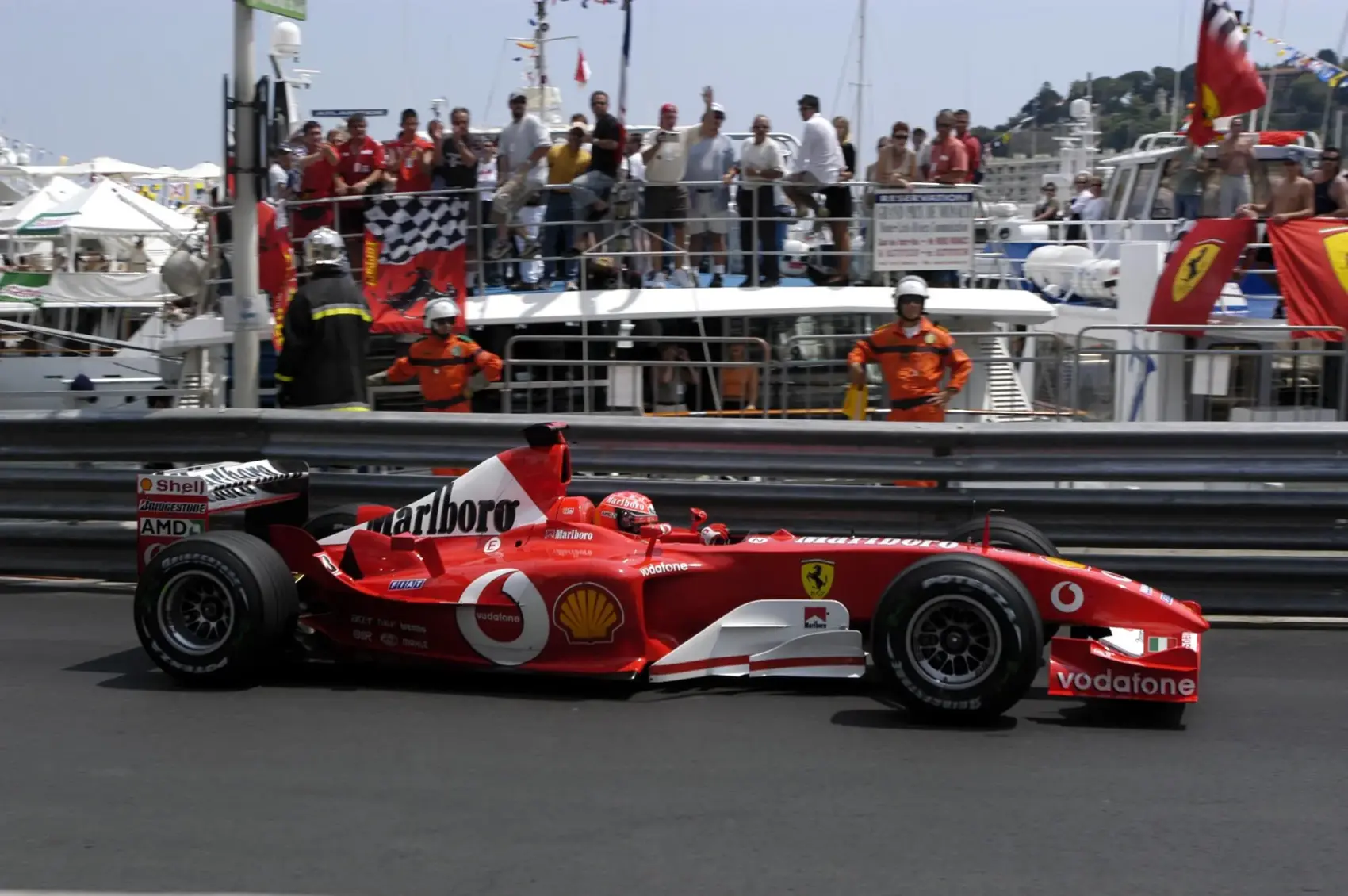 Schumacher, Ferrari, Monaco, 2003