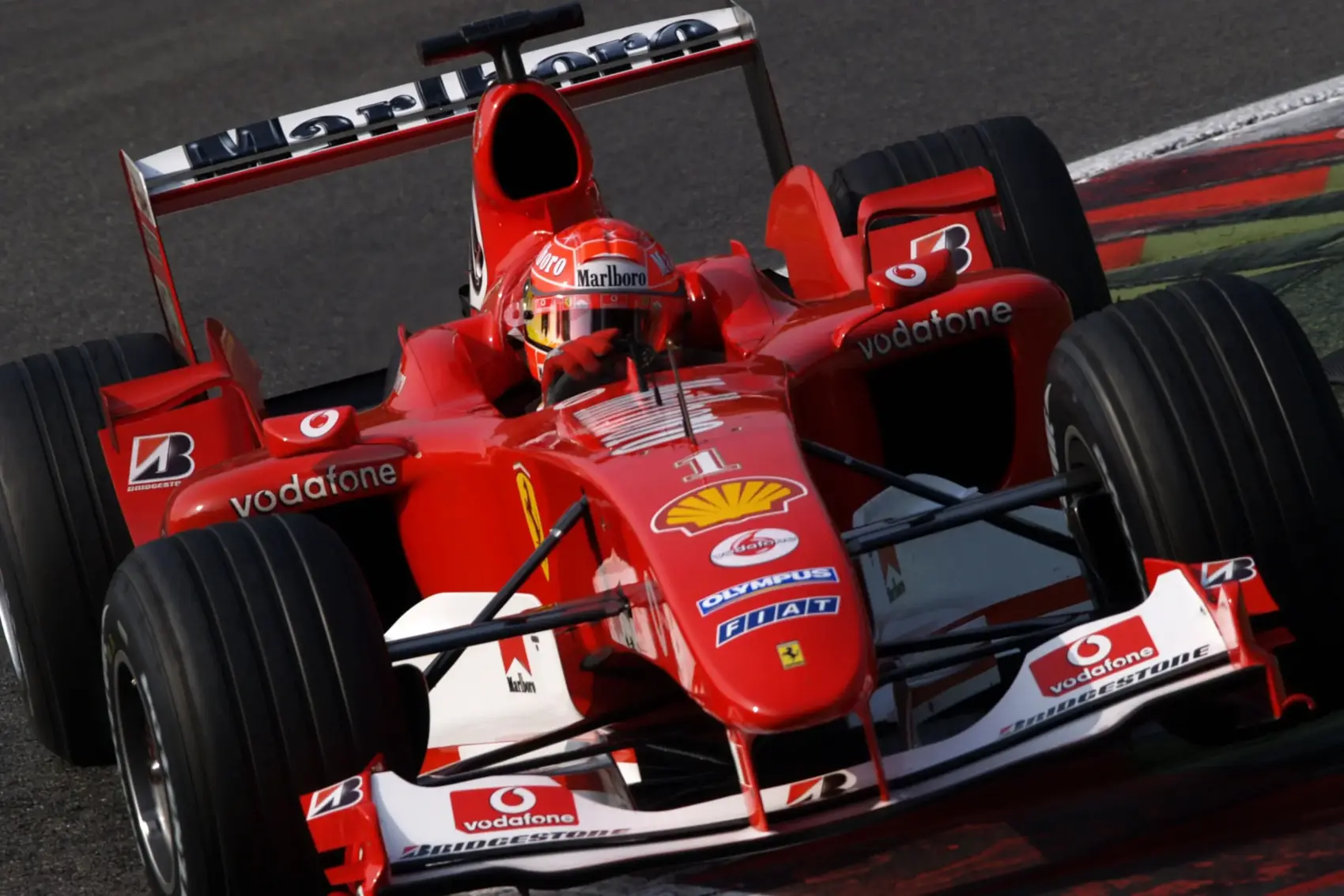 Forma-1, Michael Schumacher, Ferrari, Monza teszt 2004
