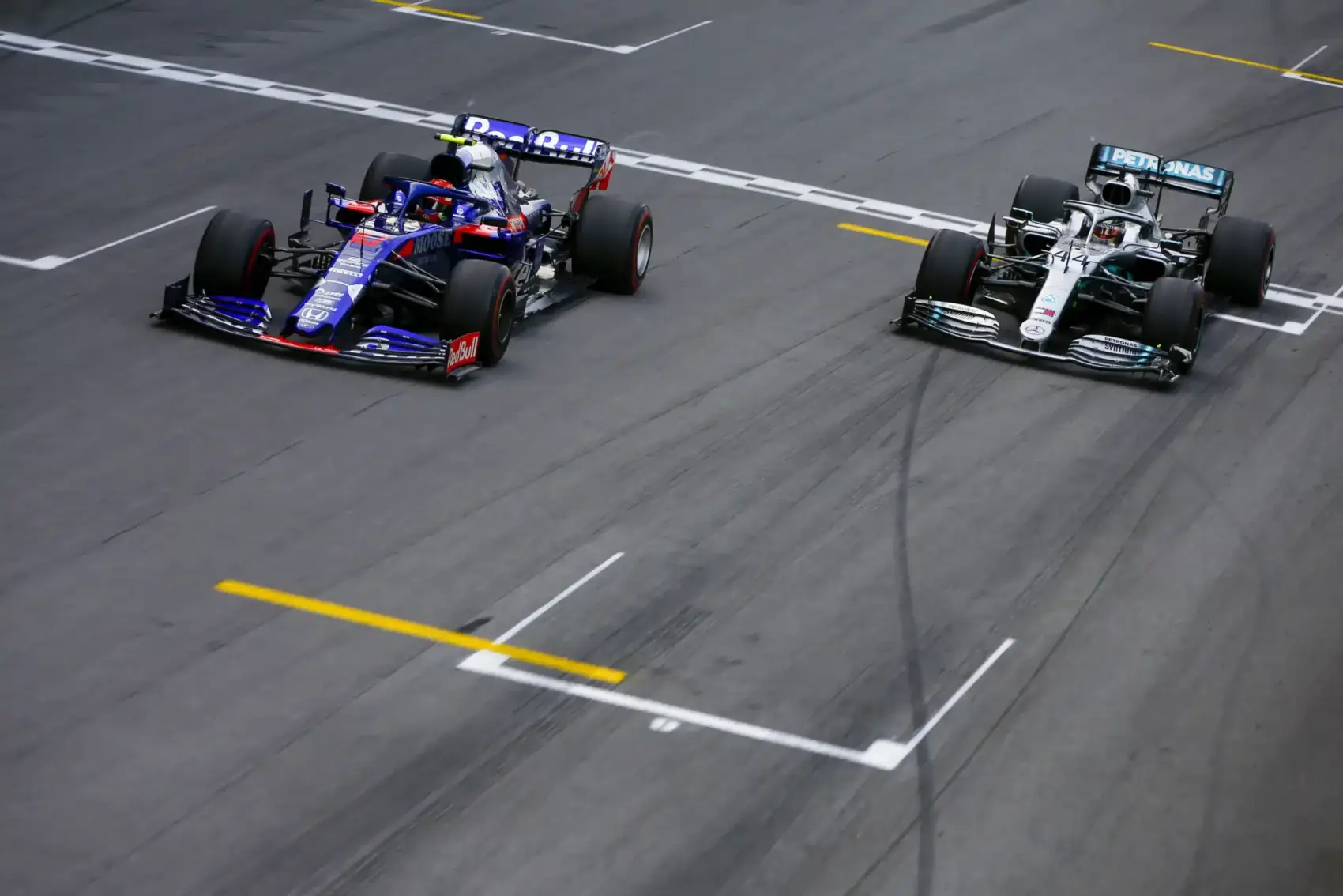 Forma-1, Pierre Gasly, Toro Rosso, Lewis Hamilton, Mercedes, Brazil Nagydíj 2019, futam