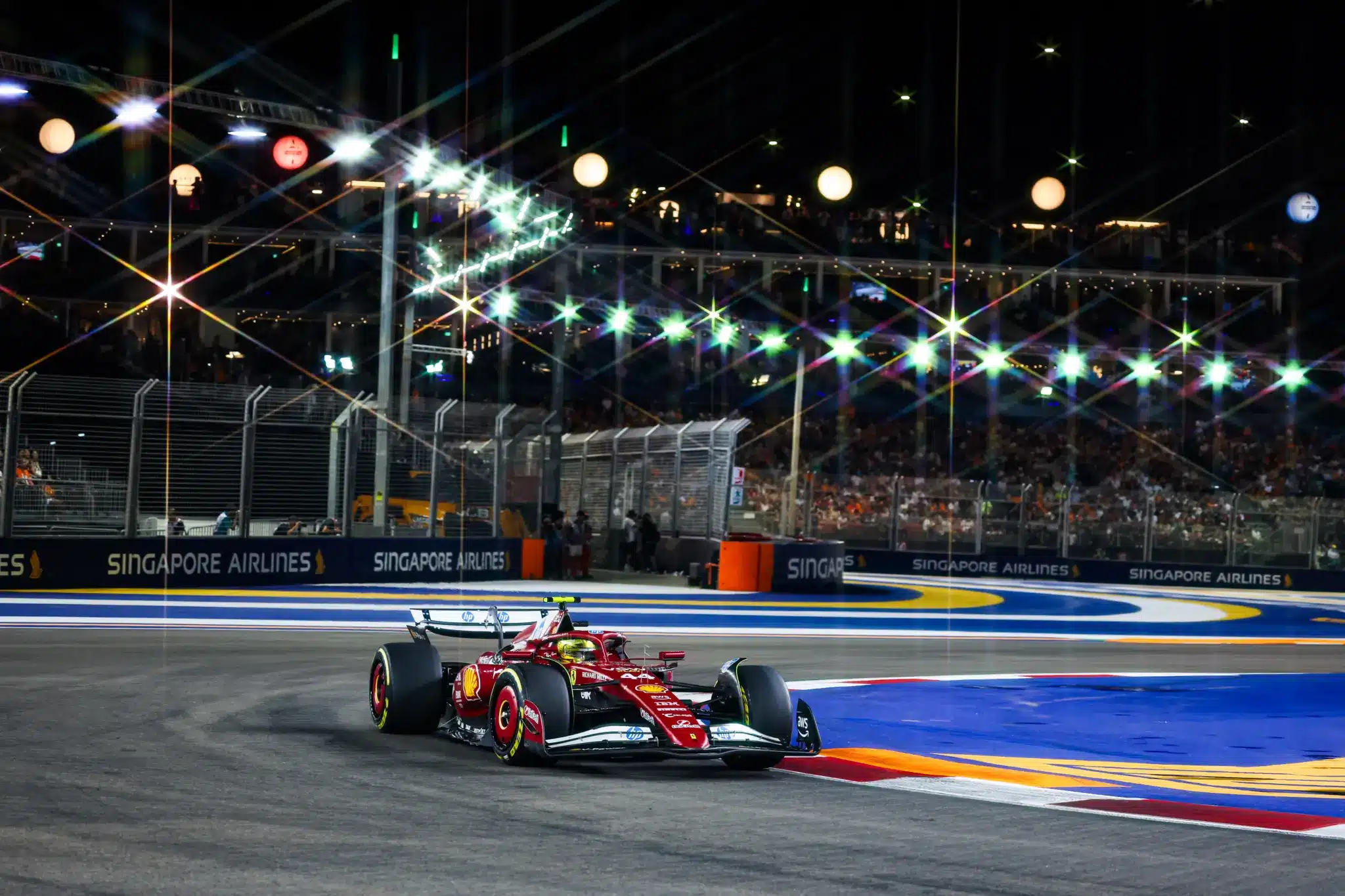 Forma-1, Lewis Hamilton, Ferrari, Szingapúri Nagydíj 2025
