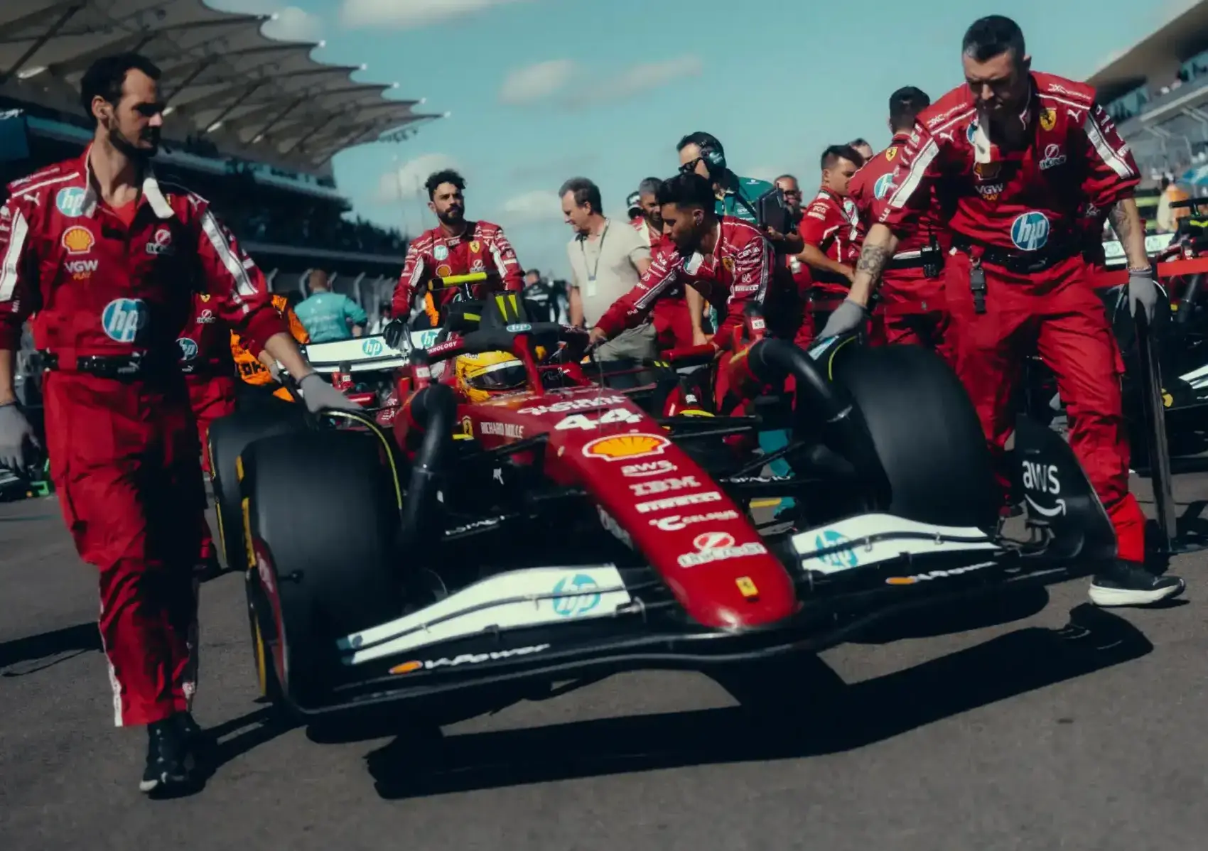 Lewis Hamilton, Ferrari