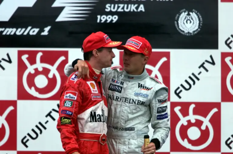 A Ferrari  és Schumacher sem akarta igazán Irvine vb-címét 26 éve Szuzukában?