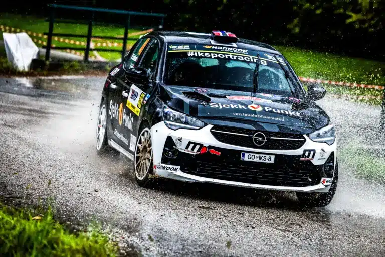 A fiatal norvég tehetség berobbant a Junior ERC mezőnyébe