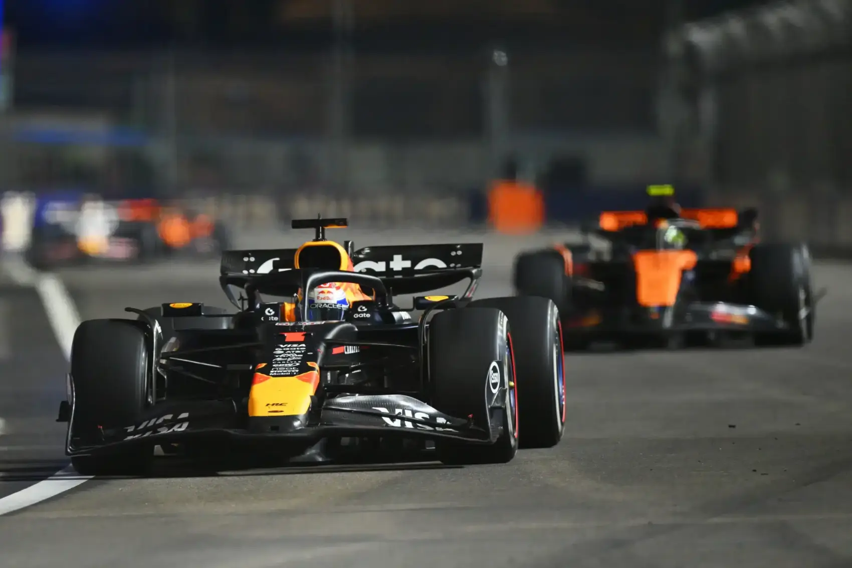 Forma-1, Max Verstappen, Red Bull, Lando Norris, McLaren, Szingapúri Nagydíj 2025, futam
