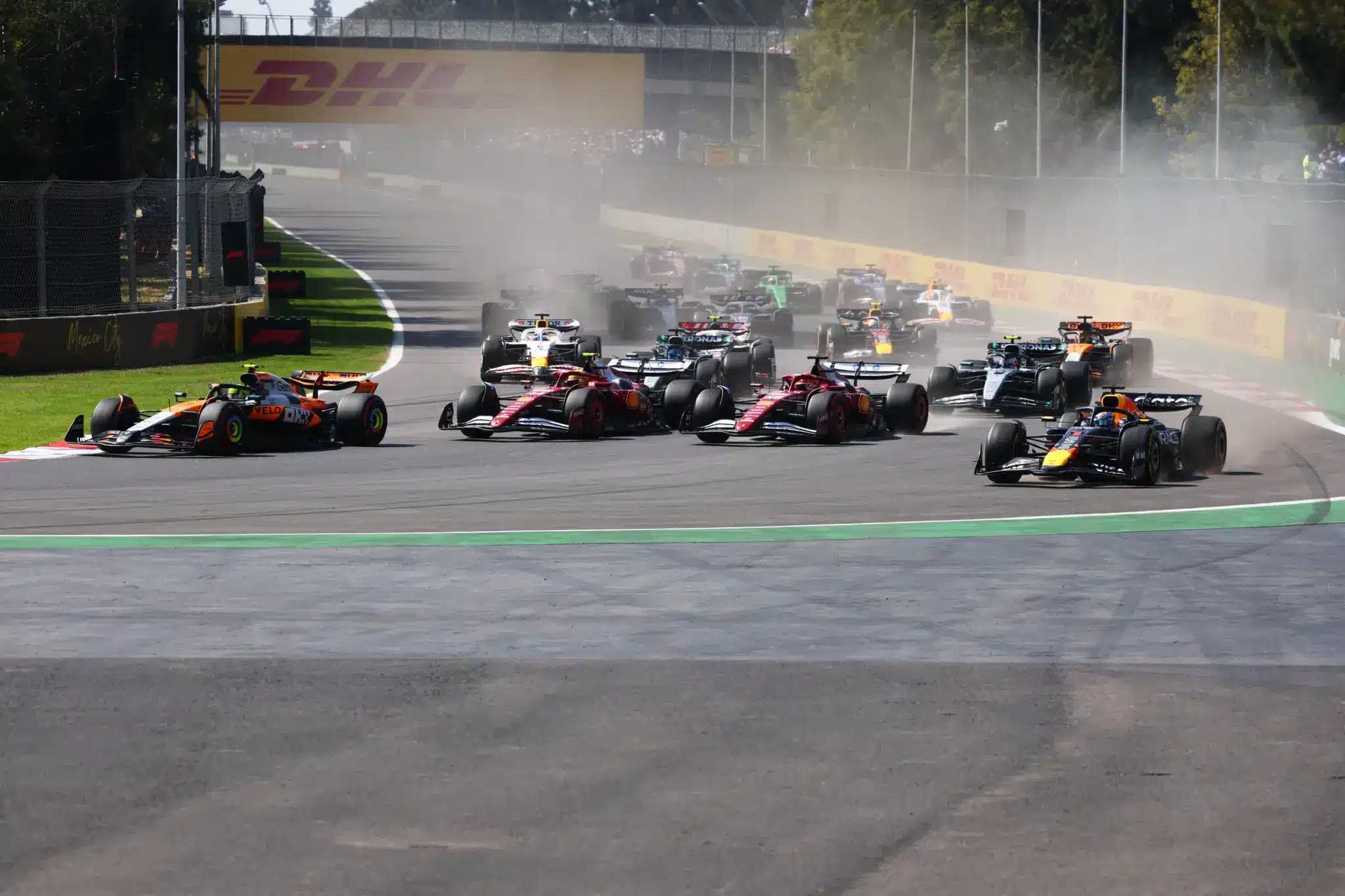 Forma-1, Mexikóvárosi Nagydíj 2025, futam, rajt