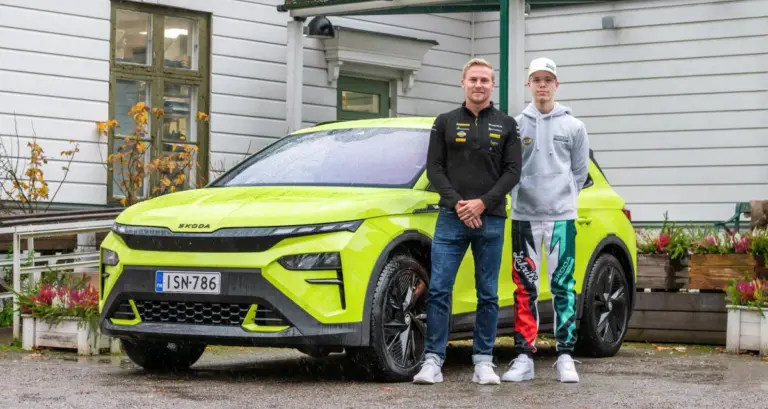 A versenyzés mellett 15 éves tehetségnek is segítséget nyújt Lappi 2026-ban