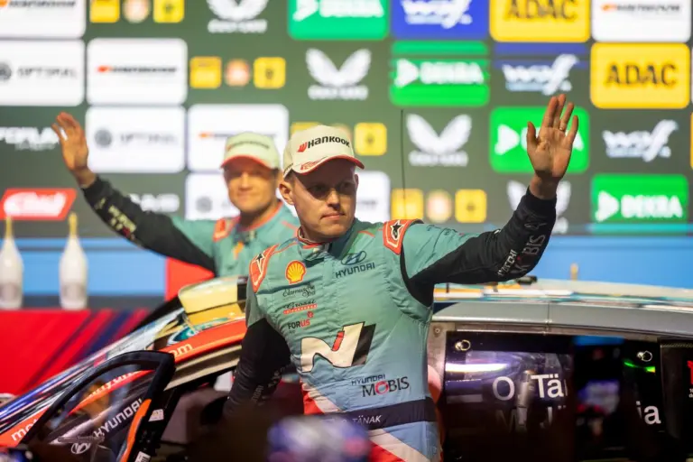 Ott Tanak navigátora, Martin Jarveoja is a családjával tölti a 2026-os évet