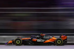 Forma-1, Lando Norris, McLaren, Las Vegas-i Nagydíj 2025, futam